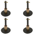 4 Snow Plow Skid Shoes (2 Pairs) Fits Boss Msc01501 Msc01570