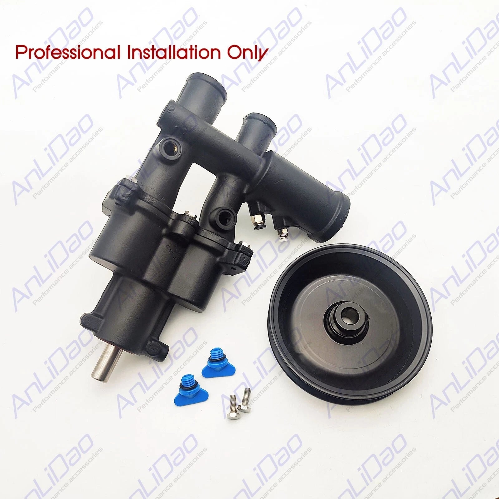 Fits MerCruiser Sea Water Pump Assembly With Pulley 46-8M0139996 46-8M0137217