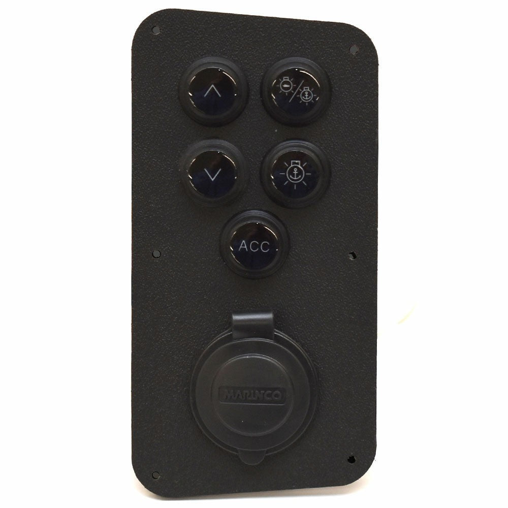 Push Button Switch Panel Tracker Black by Tracker