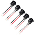 10 Amps 12 Volts 12V Round Rocker Switch Ac 6a/250V 2 Position On/off