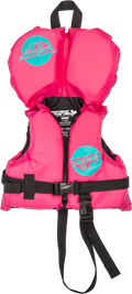 Fly Racing Infant Flotation Vest Neon Pink & Teal - Coast Guard