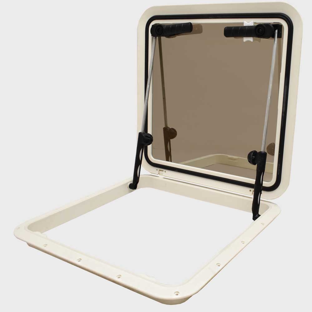 Scout Boat Escape Hatch 17 7/8 x 17 7/8 Off White by Scout