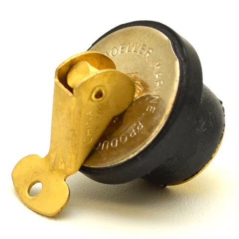 Moeller Boat Livewell Drain Plug Doral 1 1/4 Inch by Moeller