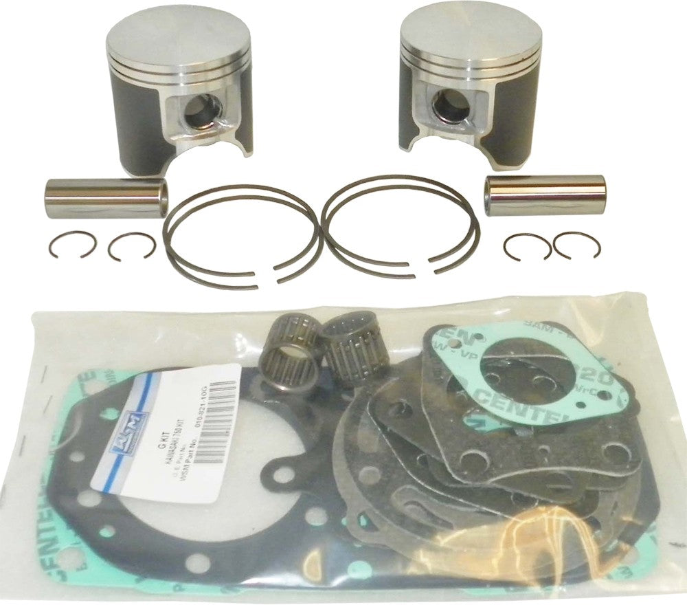 WSM Platinum Series Top End Kit for Kawasaki 750 95-02 by WSM