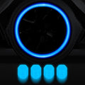 Blue ABS Tire Valve Stem Covers