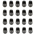 Sharpline Boat Raised Decals Livewell Black by Sharpline