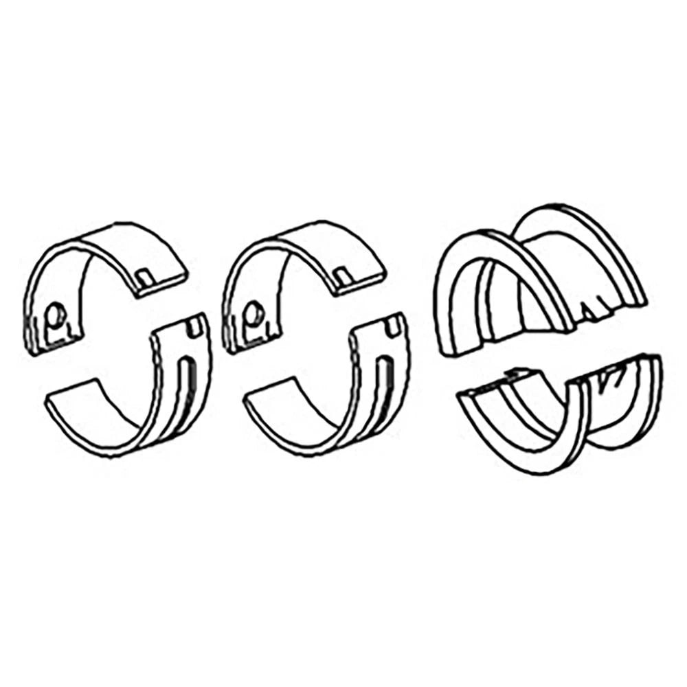 Main Bearings (.030) Fits Massey Ferguson Models Listed Below 34k62030