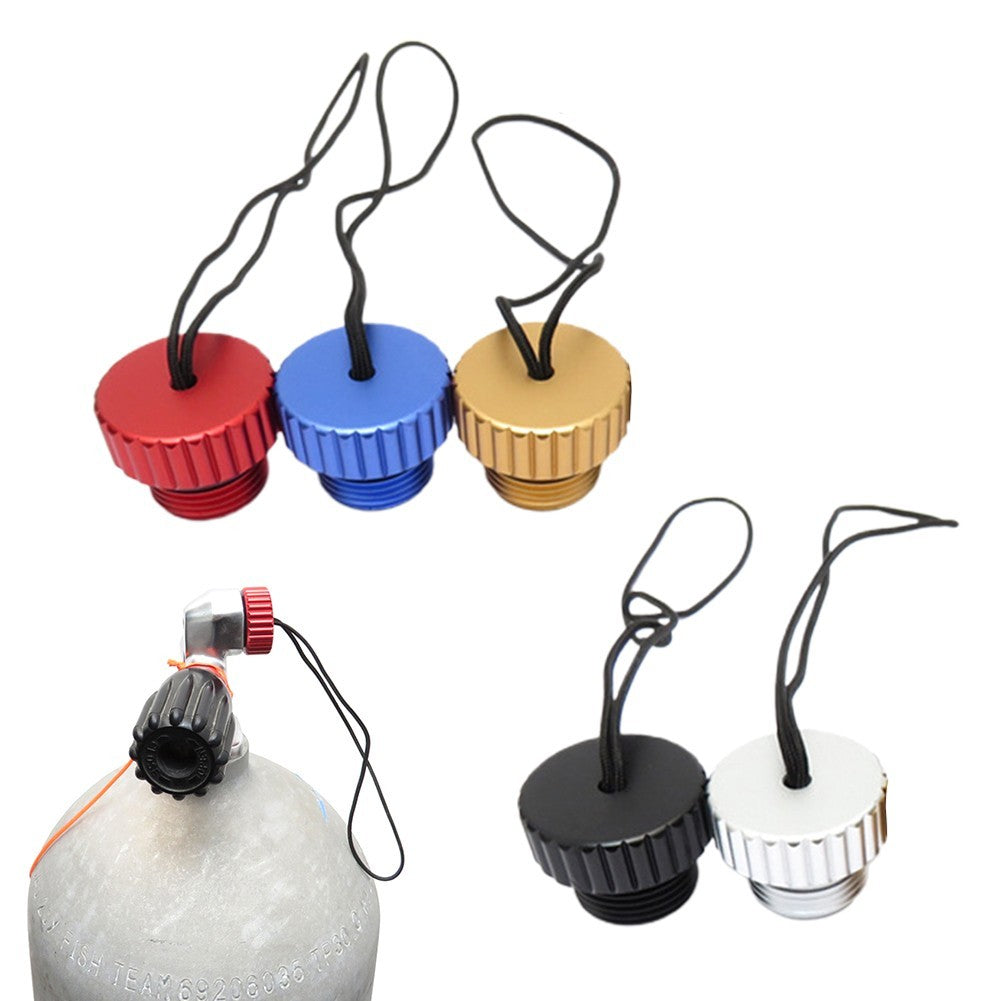 Threaded Aluminum Scuba Valve Cap