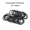 Nitrile Rubber O-Rings 1-140mm ID