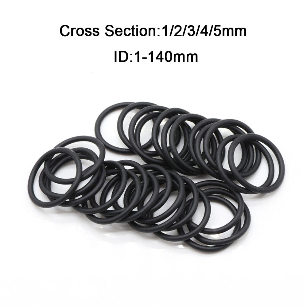 Nitrile Rubber O-Rings 1-140mm ID