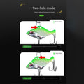 Triple-Strength Hooks Fishing Lures