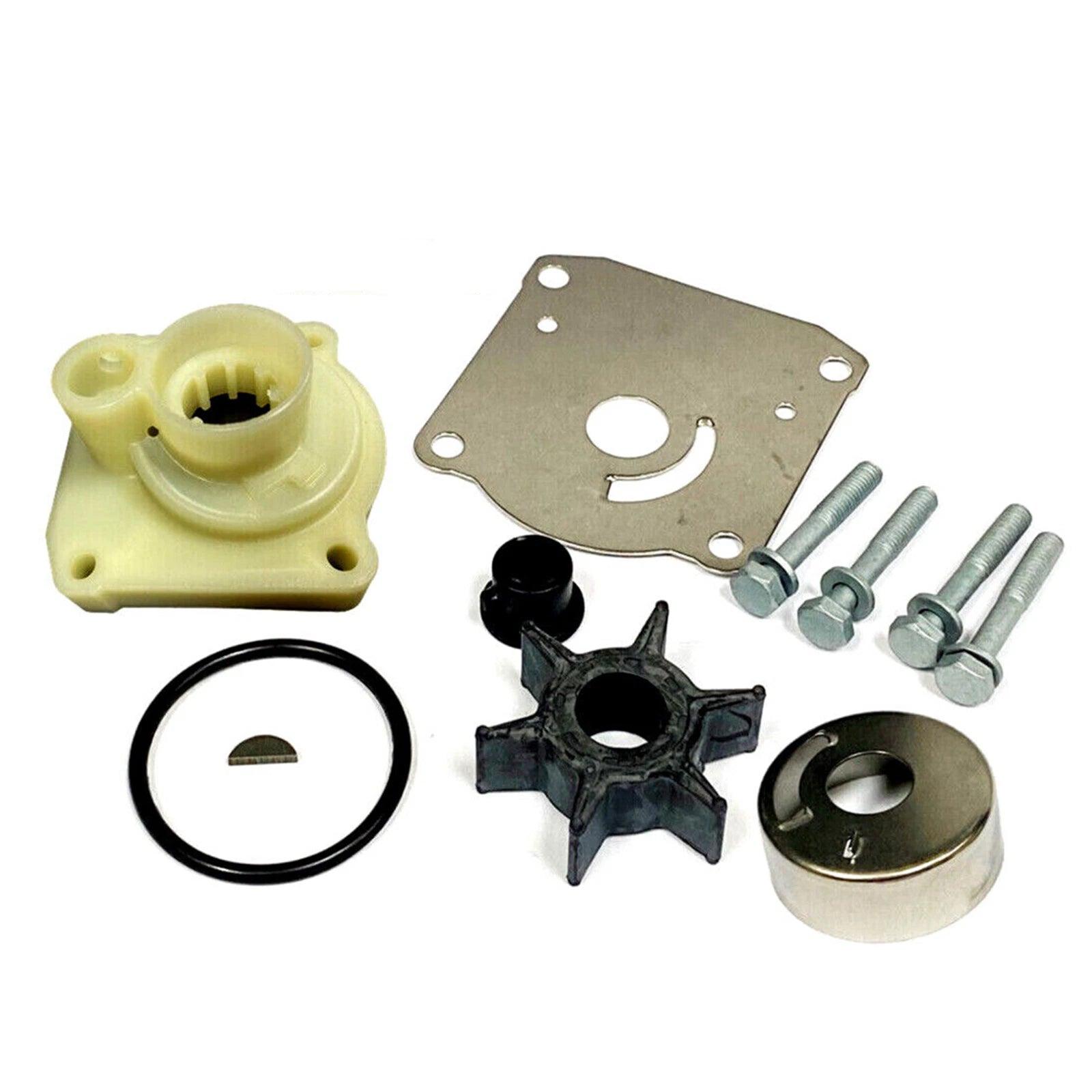 Water Pump Impeller Repair Kit 2-4stroke 25hp For Yamaha Outboard