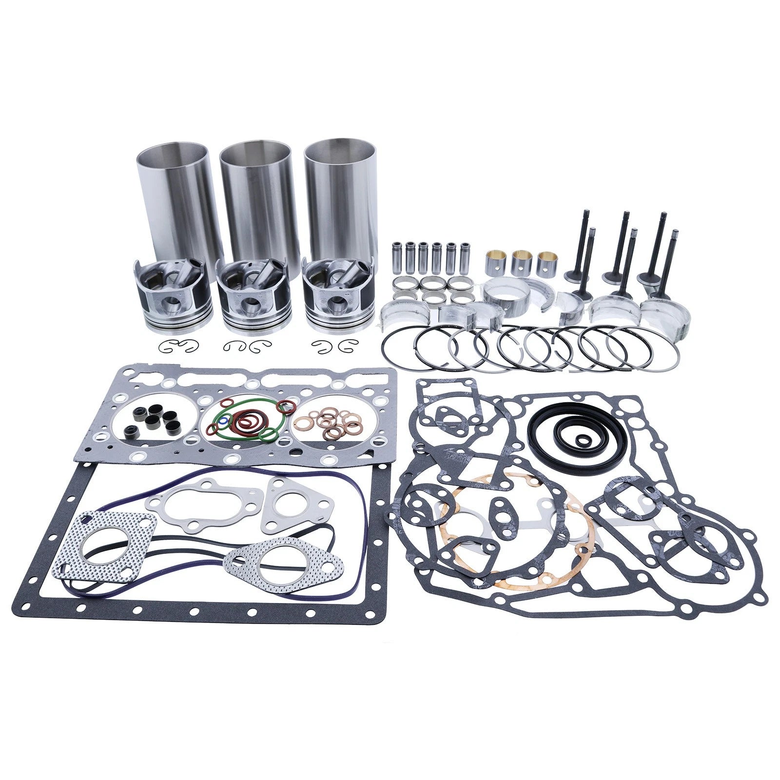 D1305 Engine Overhaul Rebuild Kit For Kubota Zd326 Zd331 F3060