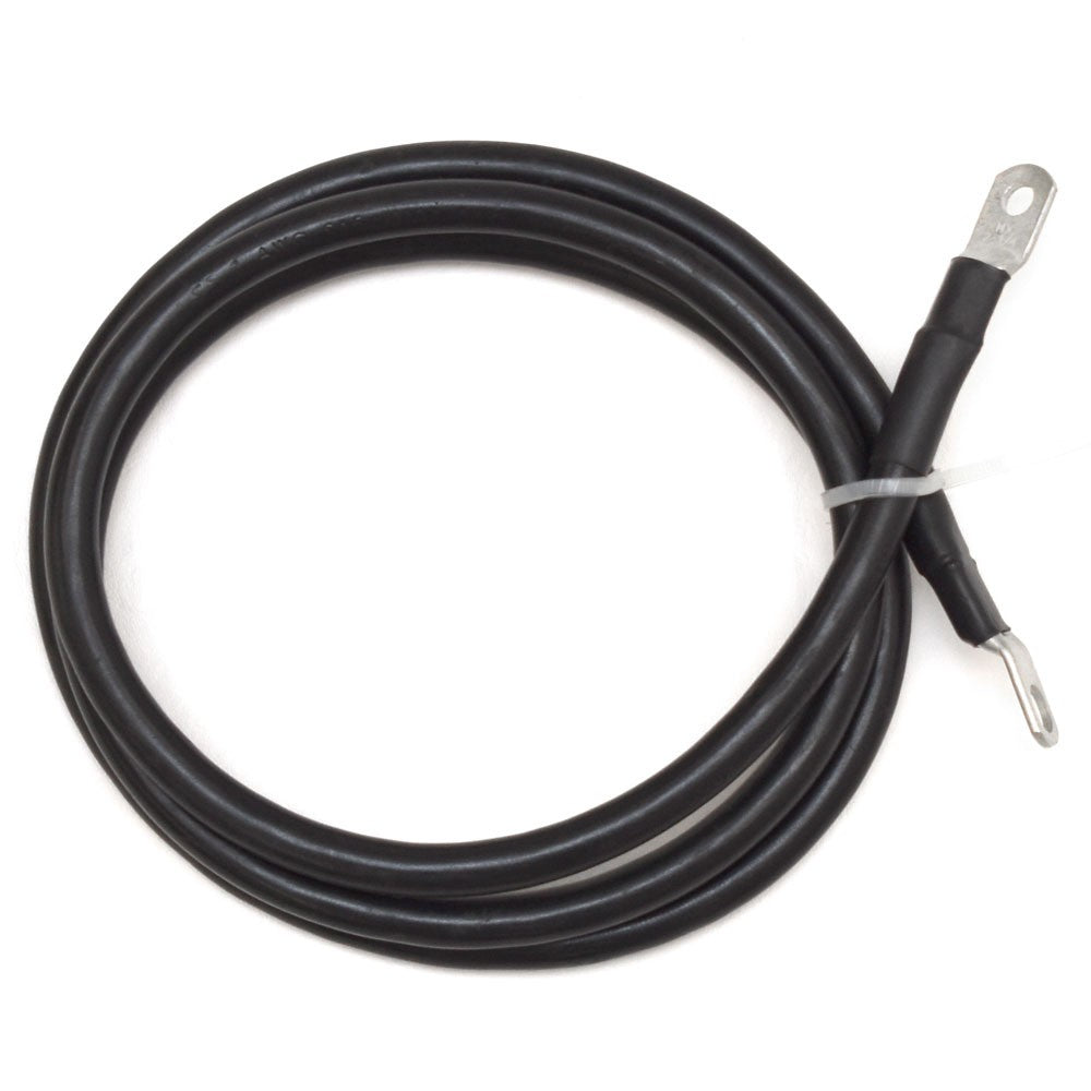 Boat Battery Cable 2 AWG 5 Foot Black Wire