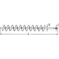 Auger 1308541c1 Fits Case 1660 1666 1670 1680 1682 1688 2144 2166