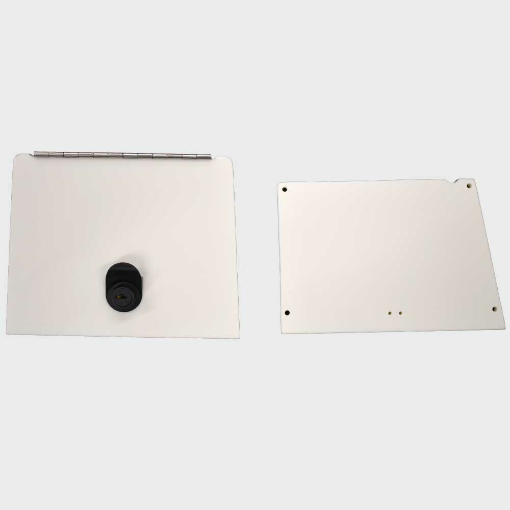 Sea Ray Boat Glove Box Lid SLX 350 2019 White Acrylic by Sea Ray