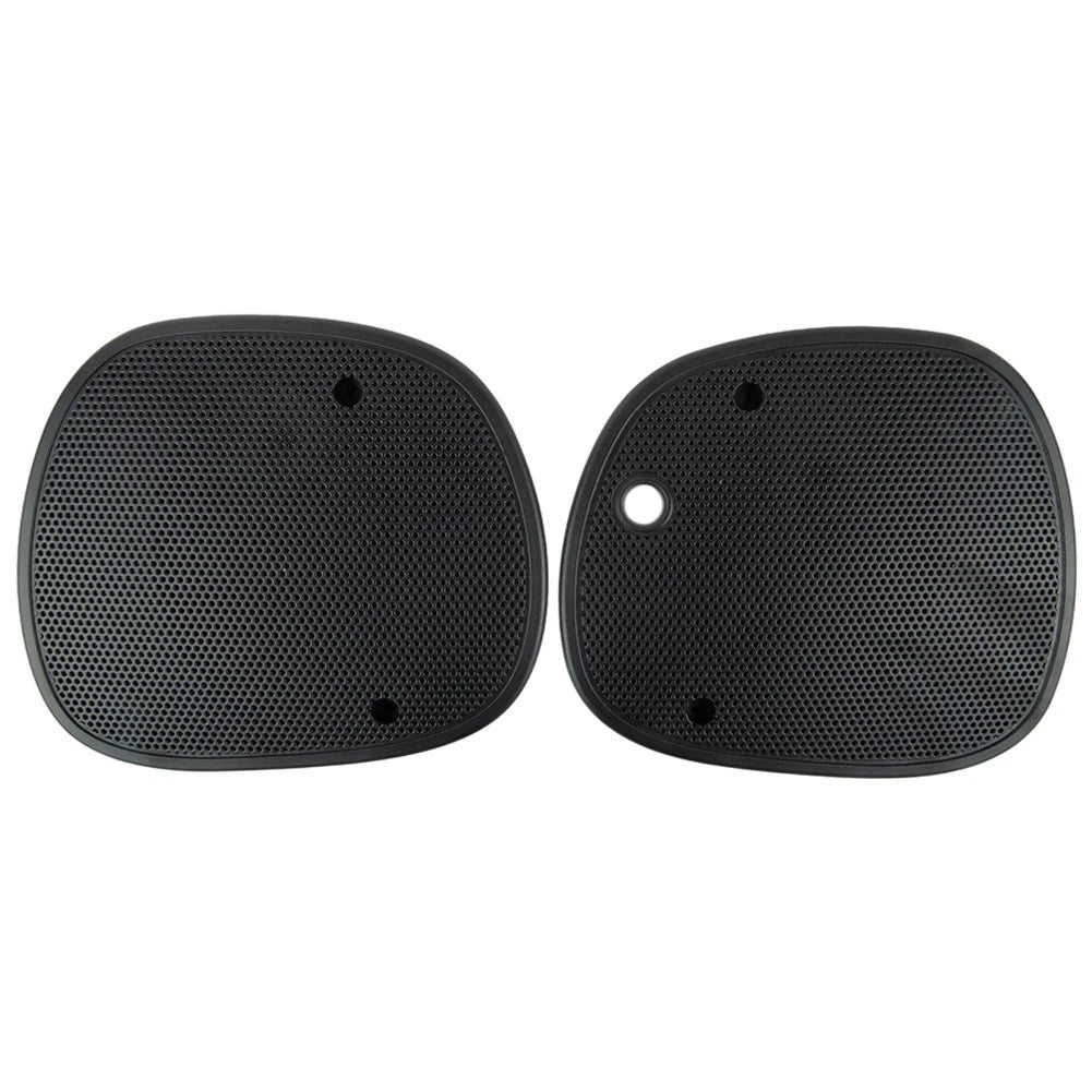 Speaker Grille Cover Parts Plastic Replacement 1 Pair Accessories