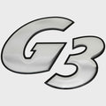 G3 Boat Raised Emblem Decal Logo by G3