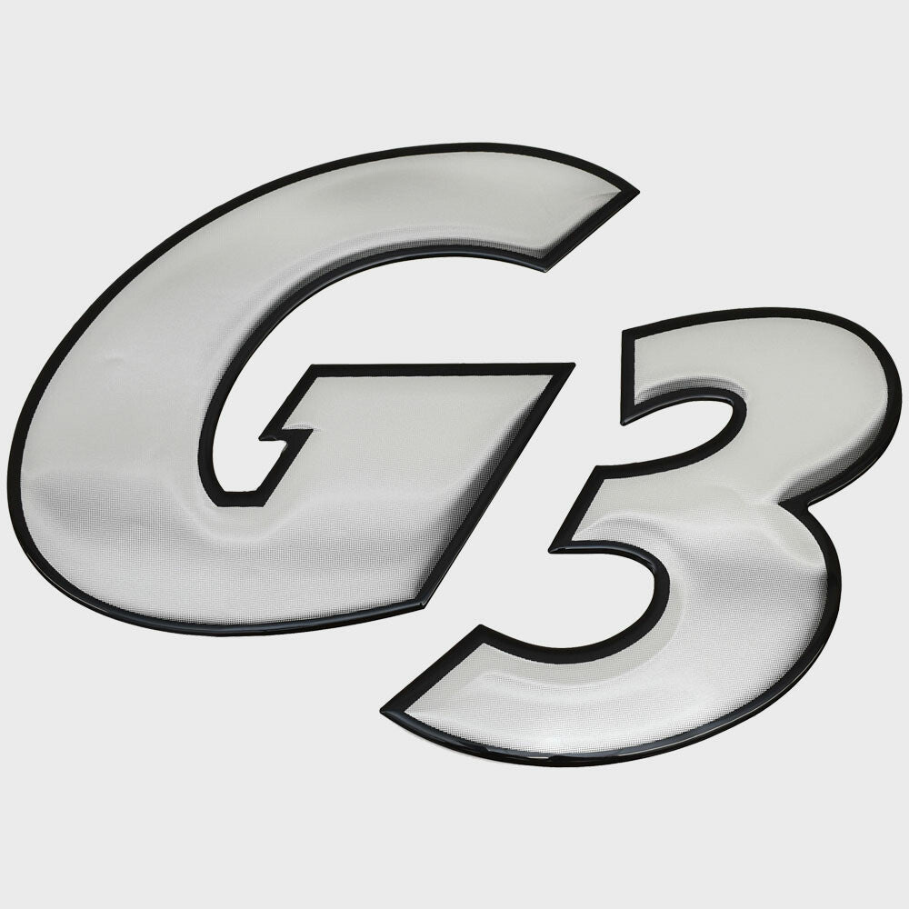 G3 Boat Raised Emblem Decal Logo by G3