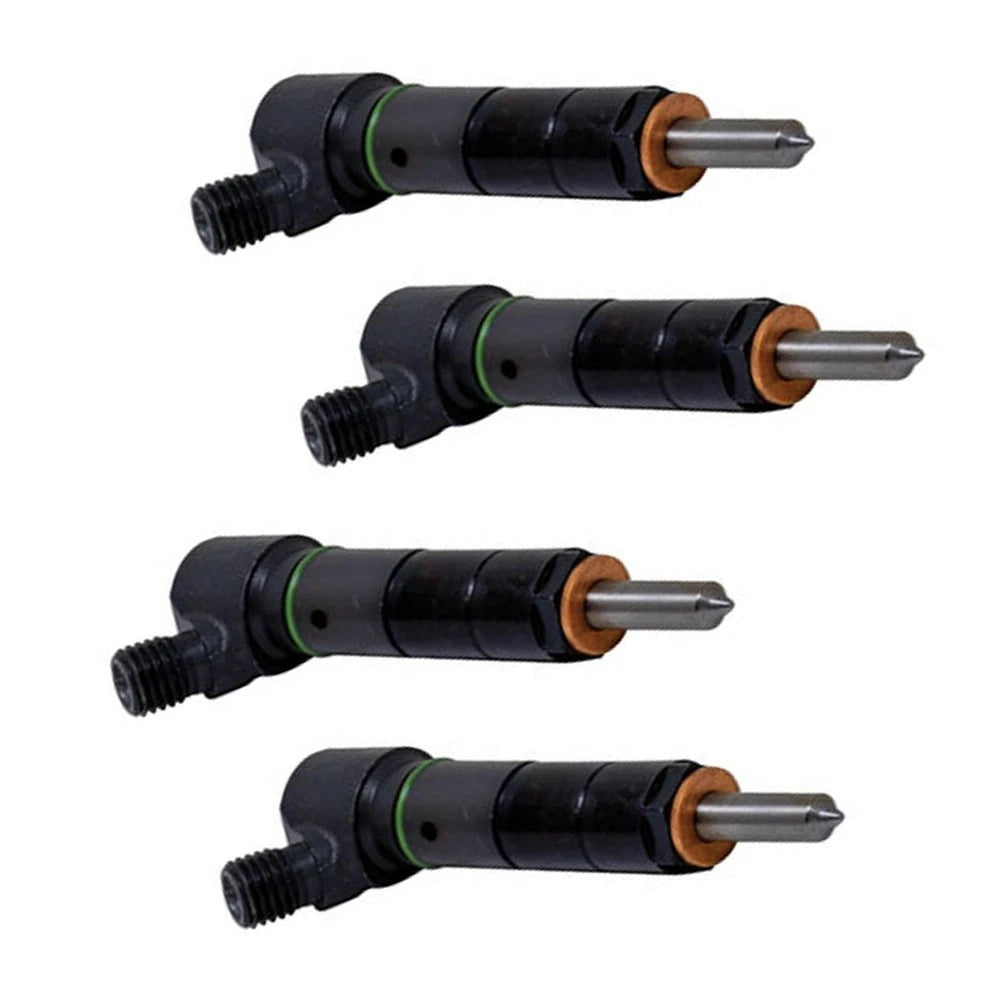 Qty 4: Injectors Fits John Deere Replaces Re529390