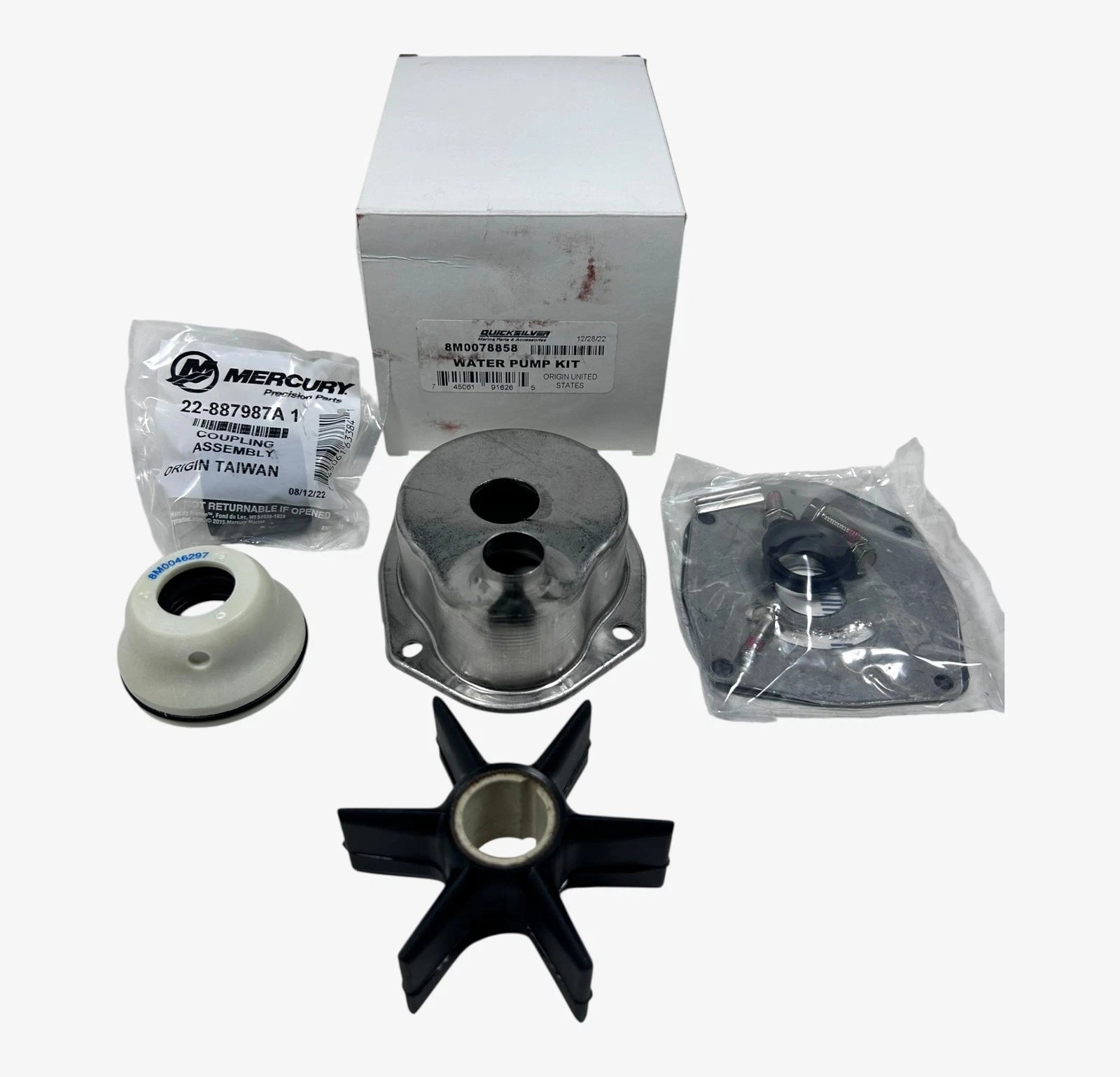 Mercury Quicksilver 8m0078858, Water Pump Kit, Oem - New