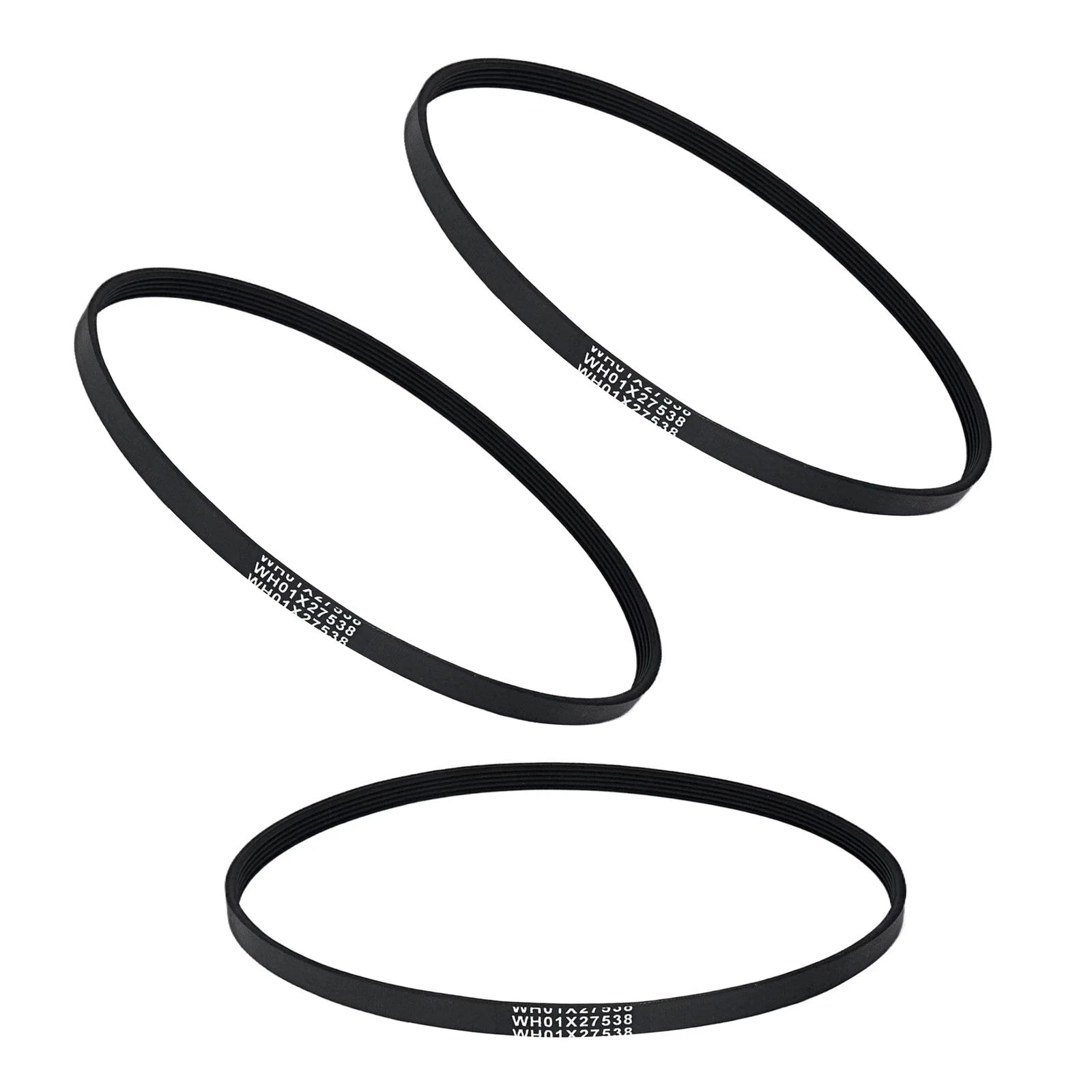 For Ge Washing Machine Belt 3pack Wh01x27538 Fits Select Models