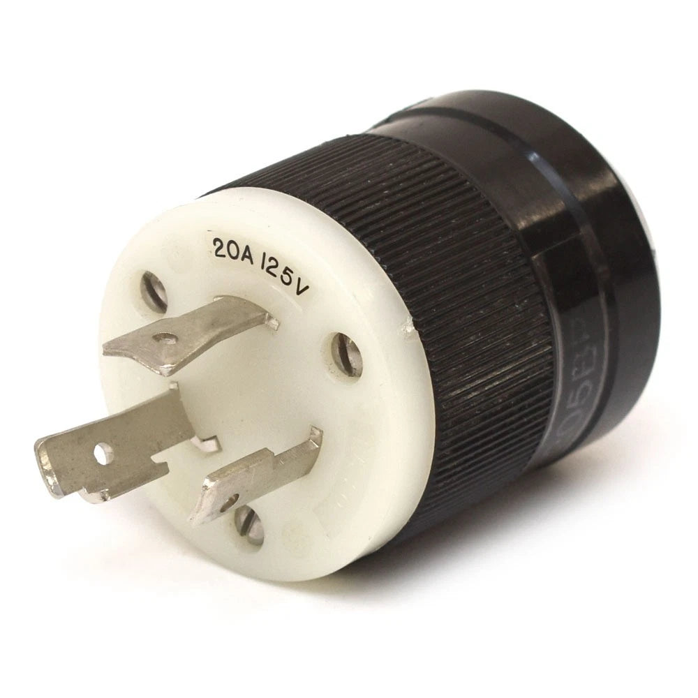 Marinco Boat Trolling Motor Plug 205bp | 20a 125V 3-prong Twist Lock