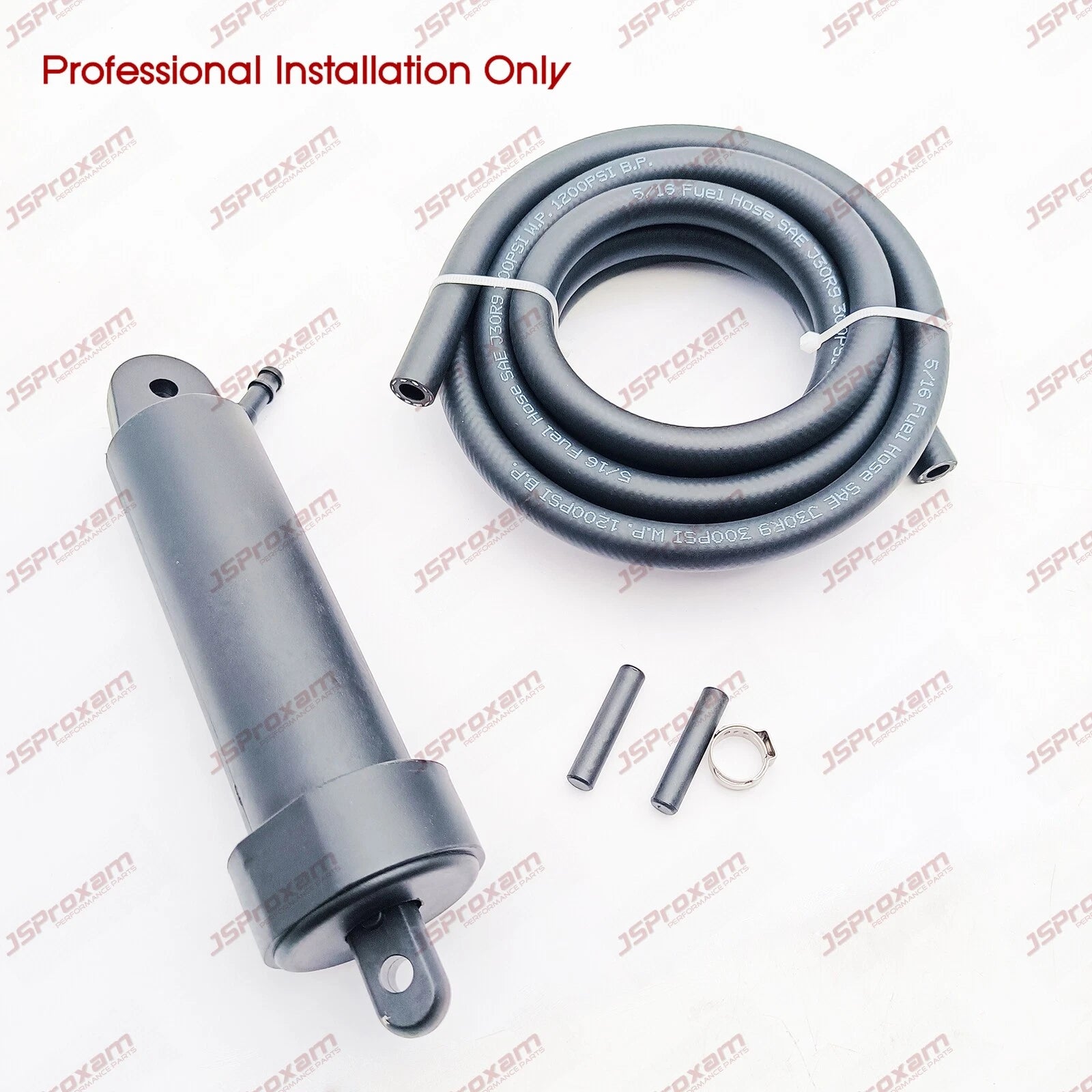 Trim Tab Set Single Hydraulic Cylinder W Hose 12727a Fit Insta Trim
