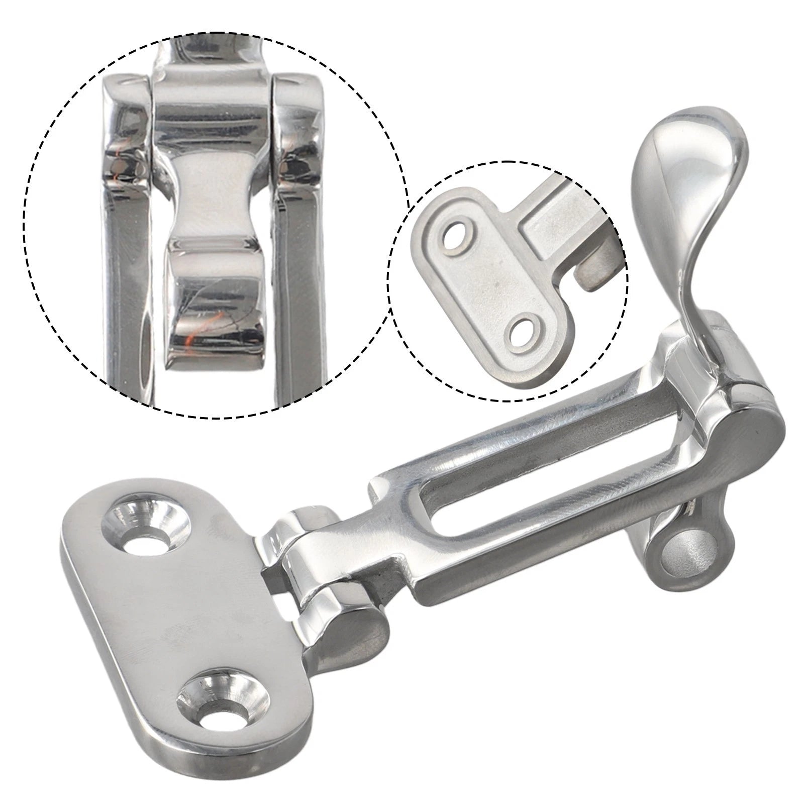 316 Stainless Steel Adjustable Latch Fastener For Boat Lock Hatch