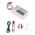 High Accuracy Smart Shutdown Handheld Esr Dcr Capacitor Tester