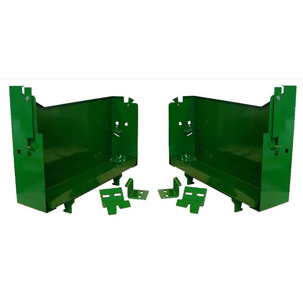 Ar26617 Right & Ar26618 Left Side Battery Boxes Fits John Deere