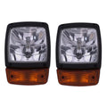2x Head Lamp Light 700/50055 For Jcb 3190 3220 3230 8250 Loader 2cx