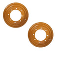 (2) Front Rims 9.75" X 16.5" Fits Case Backhoe Loader 480e 480e Ll