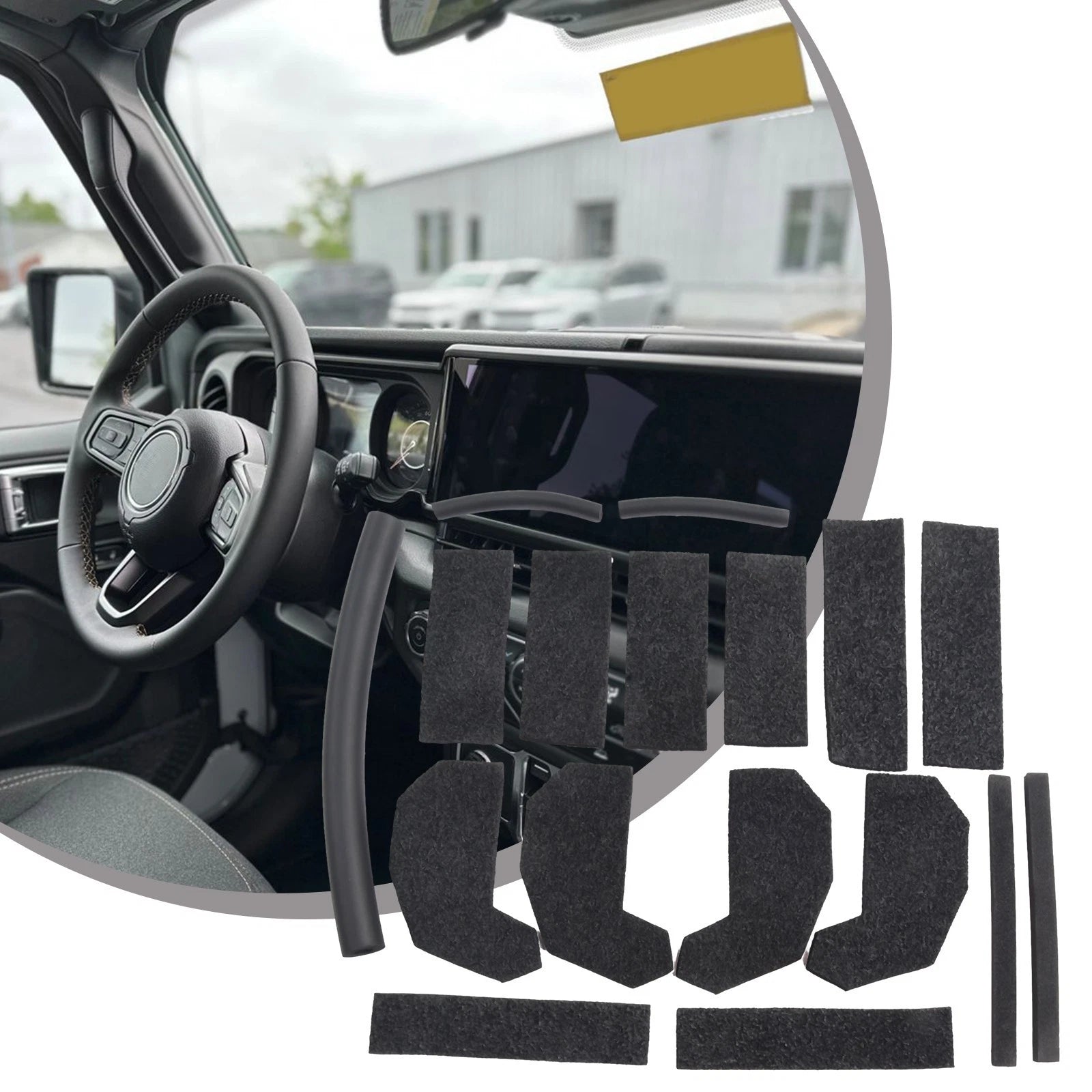 Improve The Roof Seal Of Your For Jeep For Wrangler Jk 0718 With This