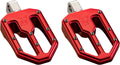 Pro One Pro Peg Moto V1 Foot Pegs For Harley V-twin 2000-2024, Red
