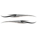 Misty Harbor Boat Decals 001626-EBONY Graphic Stickers Set of 2 by Misty Harbor