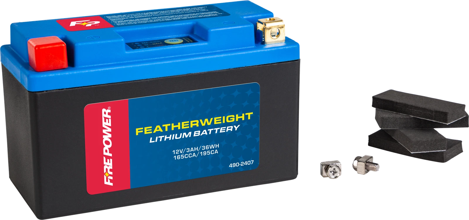 Fire Power Featherweight Lithium Battery 165 Cca Fits Ducati Yamaha