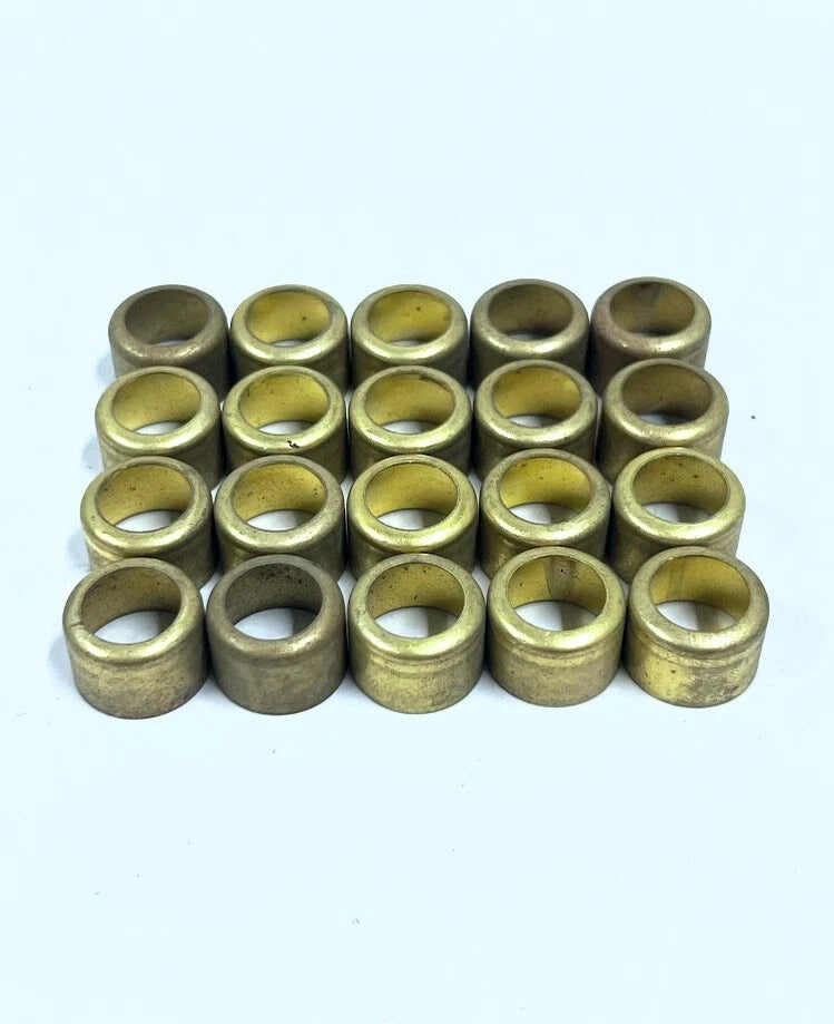 Century Hydraulics 5349k52, Smooth Hose Ferrule, Brass, Pack Of 20