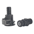 Universal 8838us6 Sprayless Fuel Line Connector Male Tank Female Hose