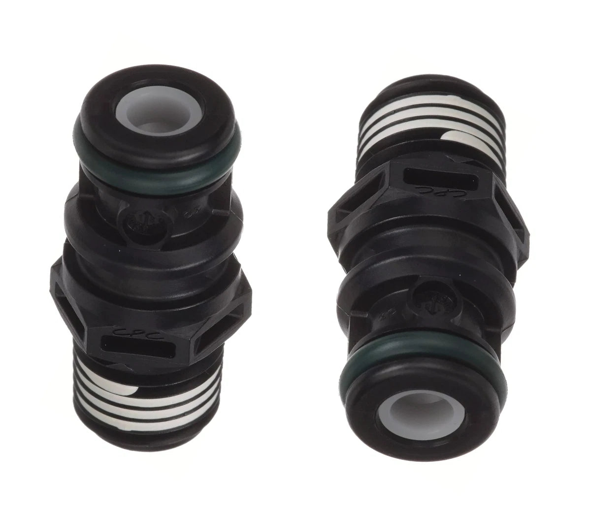 Universal Sprayless Connector for Attwood 8838TM6, Male Hose 5/16" to 3/8"