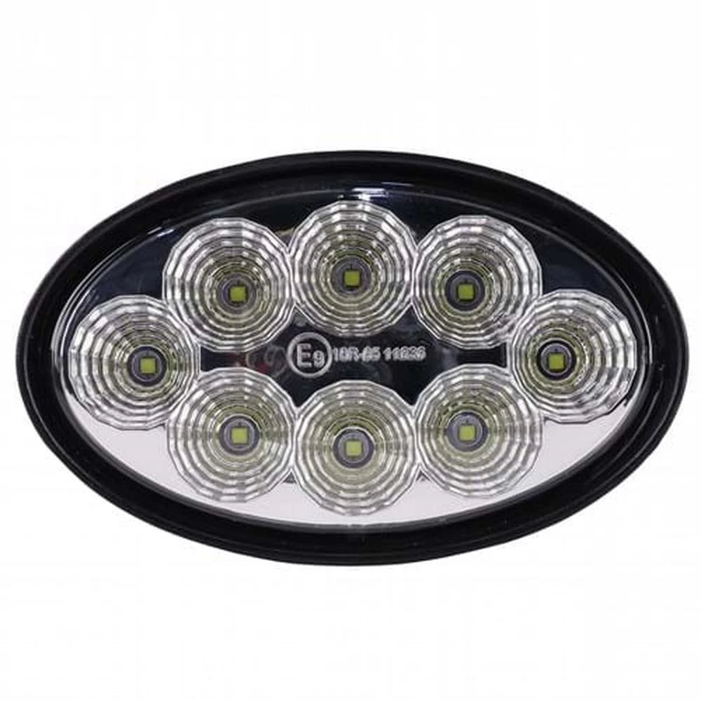 Hr291900 Cree Led Flood Beam Light, 3000 Lumens Fits Hagie