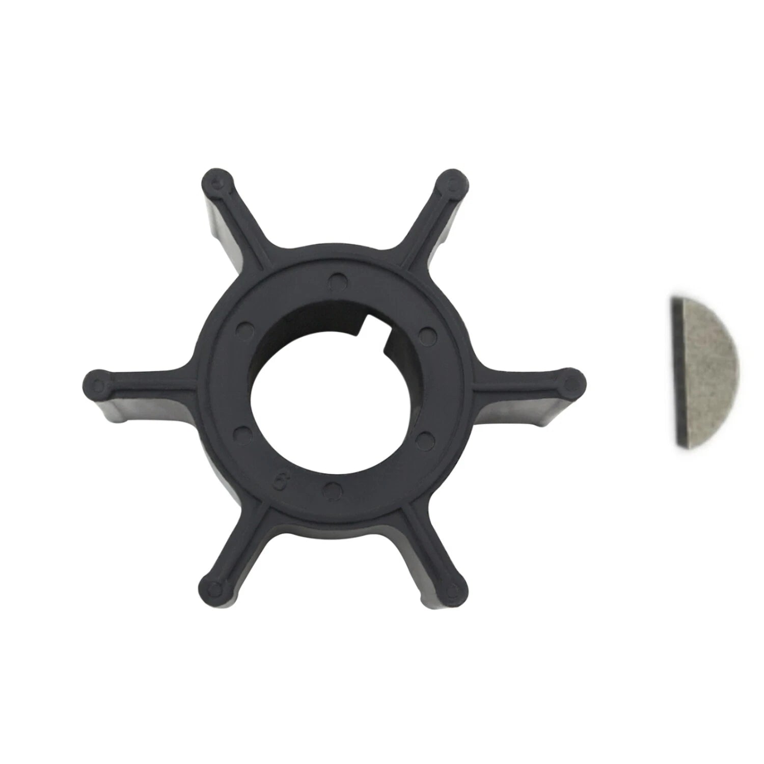 Water Pump Impeller & Key – Yamaha/Mariner 8-15HP