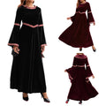 Medieval Hooded Dress Casual Holiday Outfit