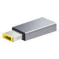 Type C Female To 10*6mm Square Tip Male Laptop Adapter Pd Converter