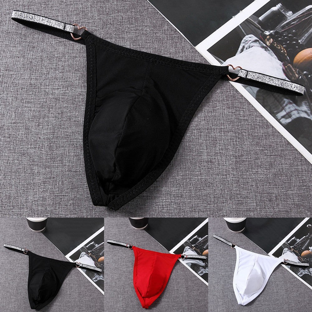 Men's Thong Underwear Stretchy Fabric
