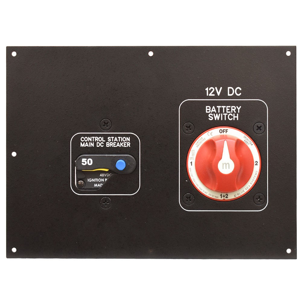 Sea Ray Boat Battery Switch Breaker Panel Aluminum by Sea Ray