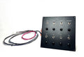 Custom 8 Switch Electrical Panel, 8 1/2in X 8 1/2in, New
