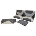 Seat Cushion Set Alumacraft Boat Charcoal Gray by Alumacraft