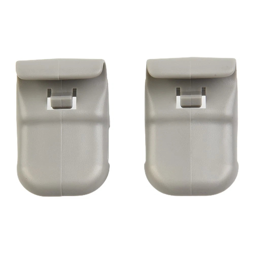 New 2x For Mazda Car Grey Sun Visor Clips Plastic Fastener Clamp