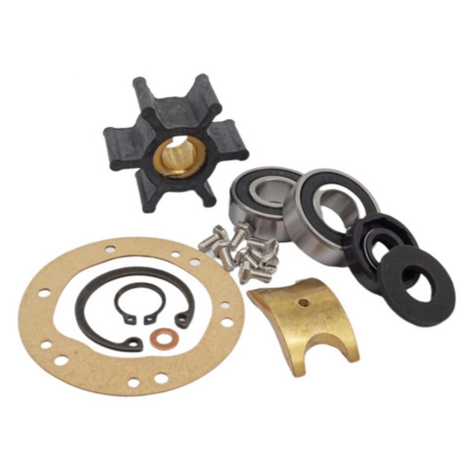 Sea Water Pump Rebuild Kit For Yanmar Marine 3gm 3gmf 3gm30f With
